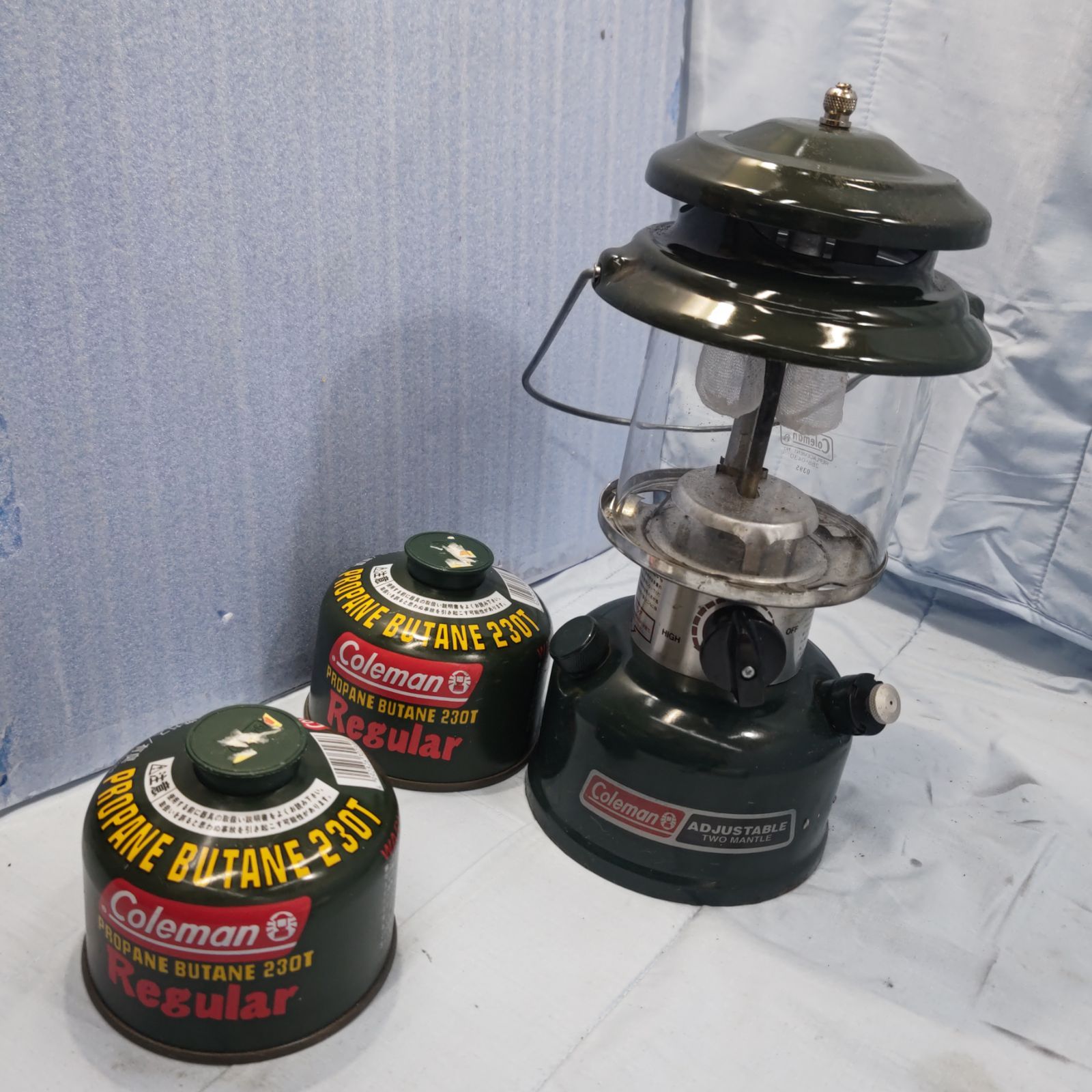 S92808 Coleman コールマン ADJUSTABL ツーマントルランタン 3点セット キャンプ 登山 アウトドア