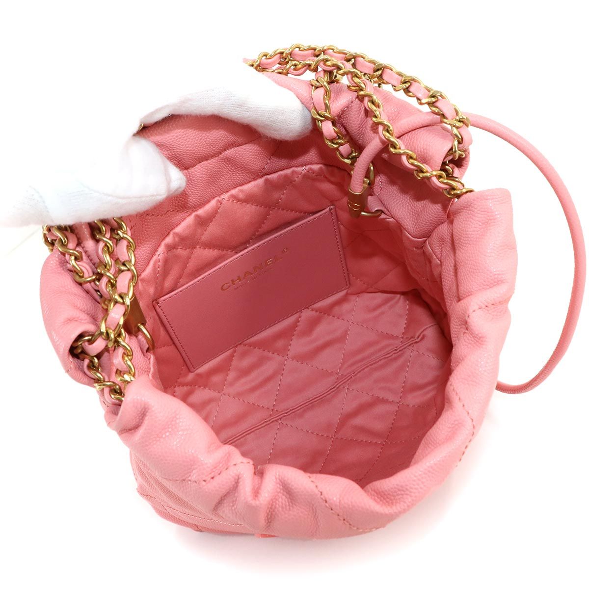 【ピンク♡ココボール♡】CHANEL ヴァニティバッグ CHANEL - 未使用 展示品 シャネル CHANEL 22 ミニ 2way チェーン