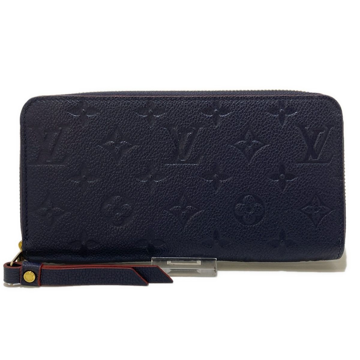 LOUIS VUITTON(ルイヴィトン) 長財布 モノグラム・アンプラント美品 ジッピーウォレット M62121 マリーヌルージュ - メルカリ