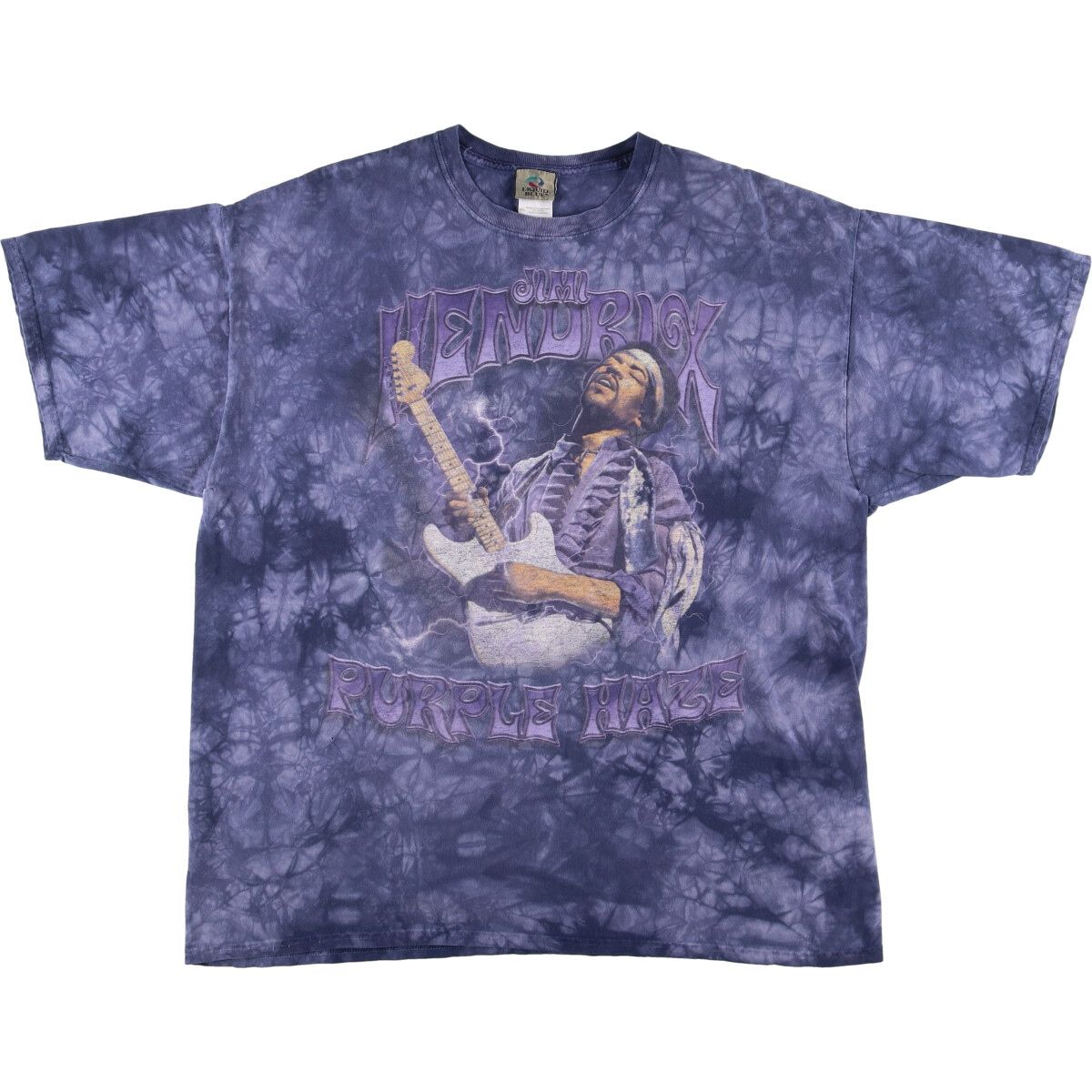 古着 00年代 LIQUID BLUE JIMI HENDRIX ジミヘンドリックス タイダイ柄 