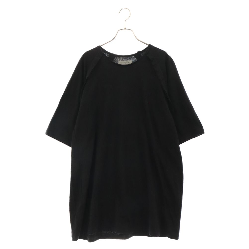 Yohji Yamamoto POUR HOMME (ヨウジヤマモト プールオム) 24SS COTTON SLUB SINGLE JERSEY  REVERSED SEAM RAGLAN SHORT SLEEVE T HS-T12-074 - メルカリ