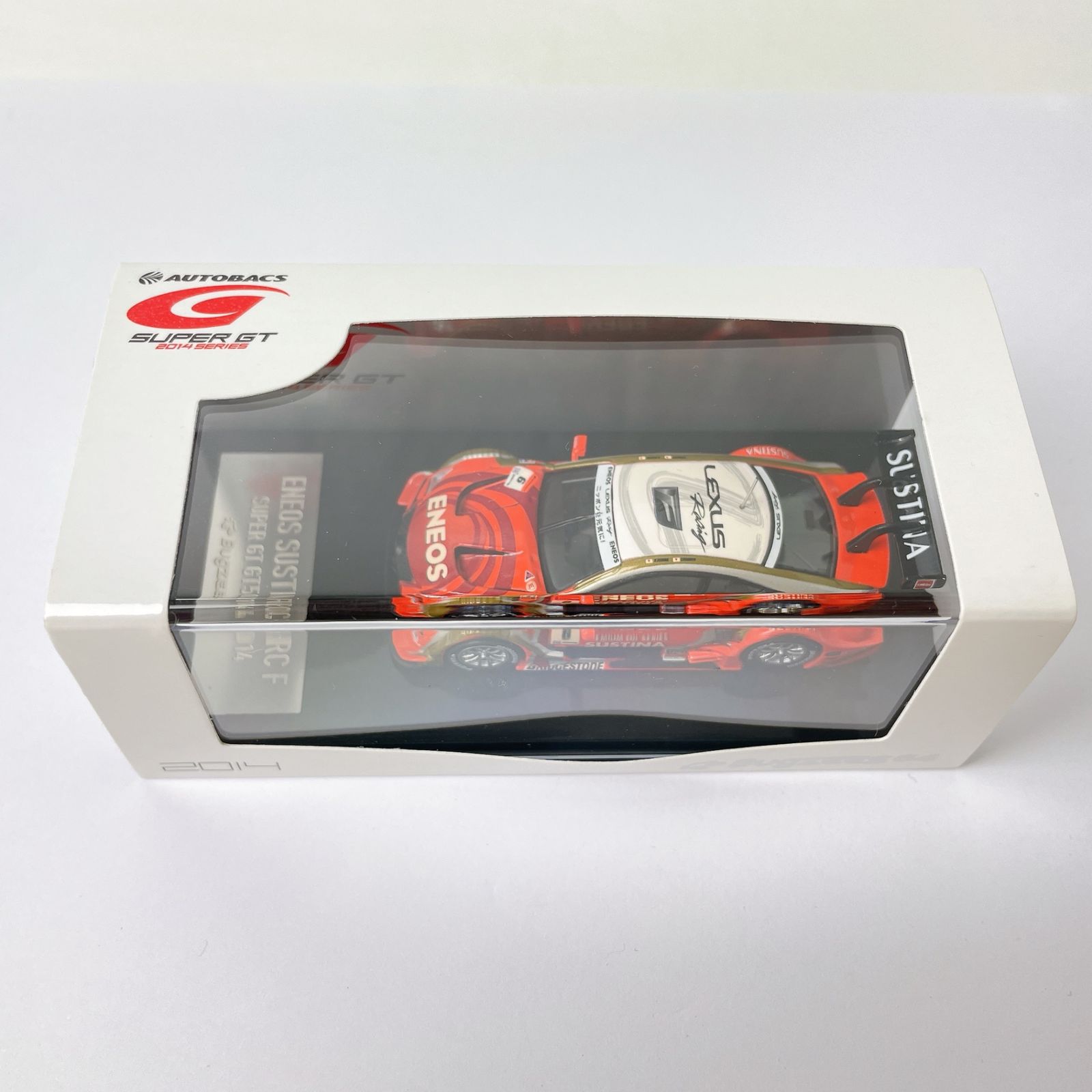 激レア 1/64 バグジーズ ENEOS SUSTINA RC F 2014 Bugzees バグジーズ 1/64 ENEOS SUSTINA RC F SUPER GT 2014 #6