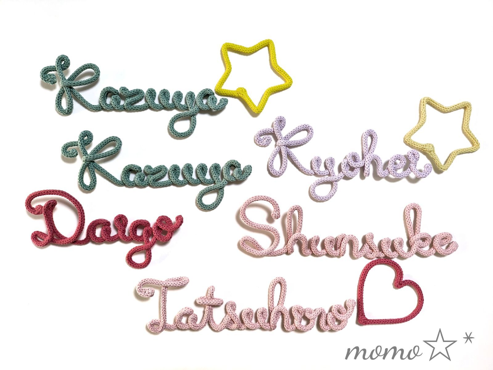 ♡様 確認用ウールレター ウールレター オーダー 確認用ページ☆ momo☆* - メルカリ