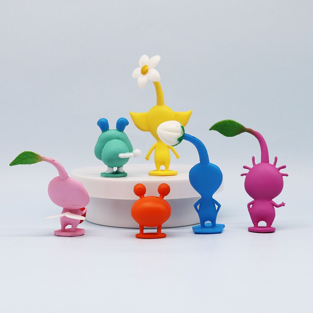 ノベルティ】ピクミン フィギュアセット 初代6体+オリマー
