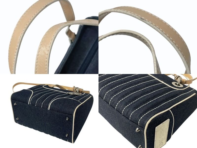 Christian Dior クリスチャンディオール ハンドバッグ MA-1011 デニム
