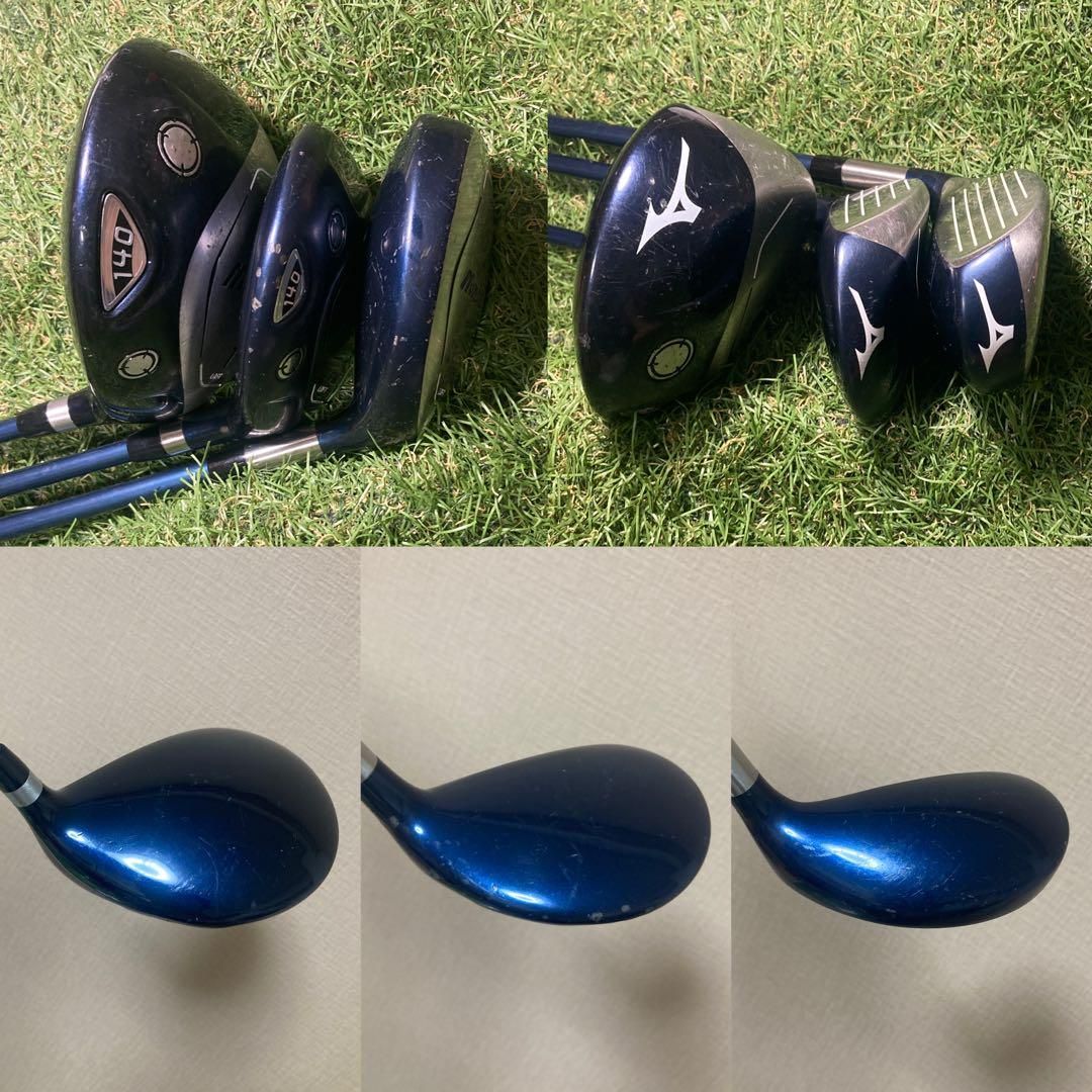 訳あり ジュニア MIZUNO クラブ10点セット ミズノ 子供 ゴルフ 
