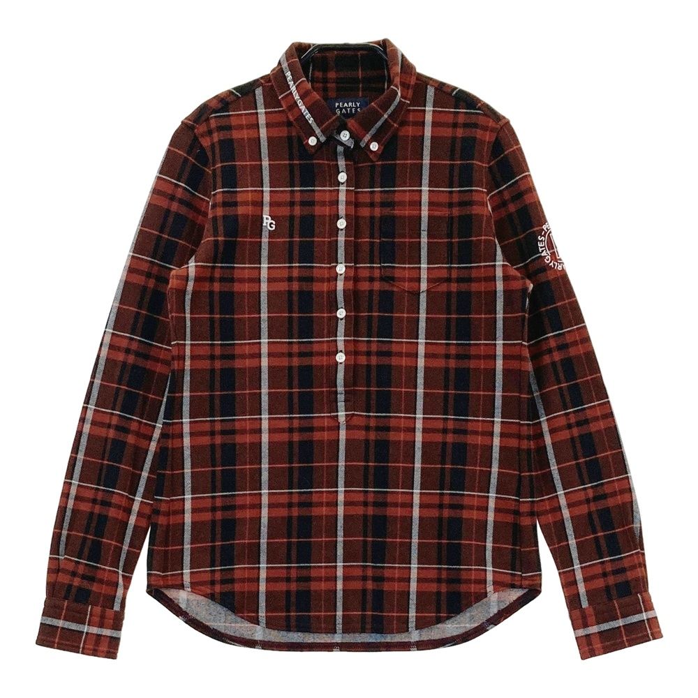 【セット売り】 PEARLYGATES パーリーゲイツ チェック柄ポロシャツ 高品質 パーリーゲイツ♡チェック柄ポロシャツ PEARLY GATES/パーリー