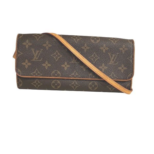 ルイヴィトン Louis Vuitton モノグラム ポシェットツインGM M51852 バッグ ショルダーバッグ レディース