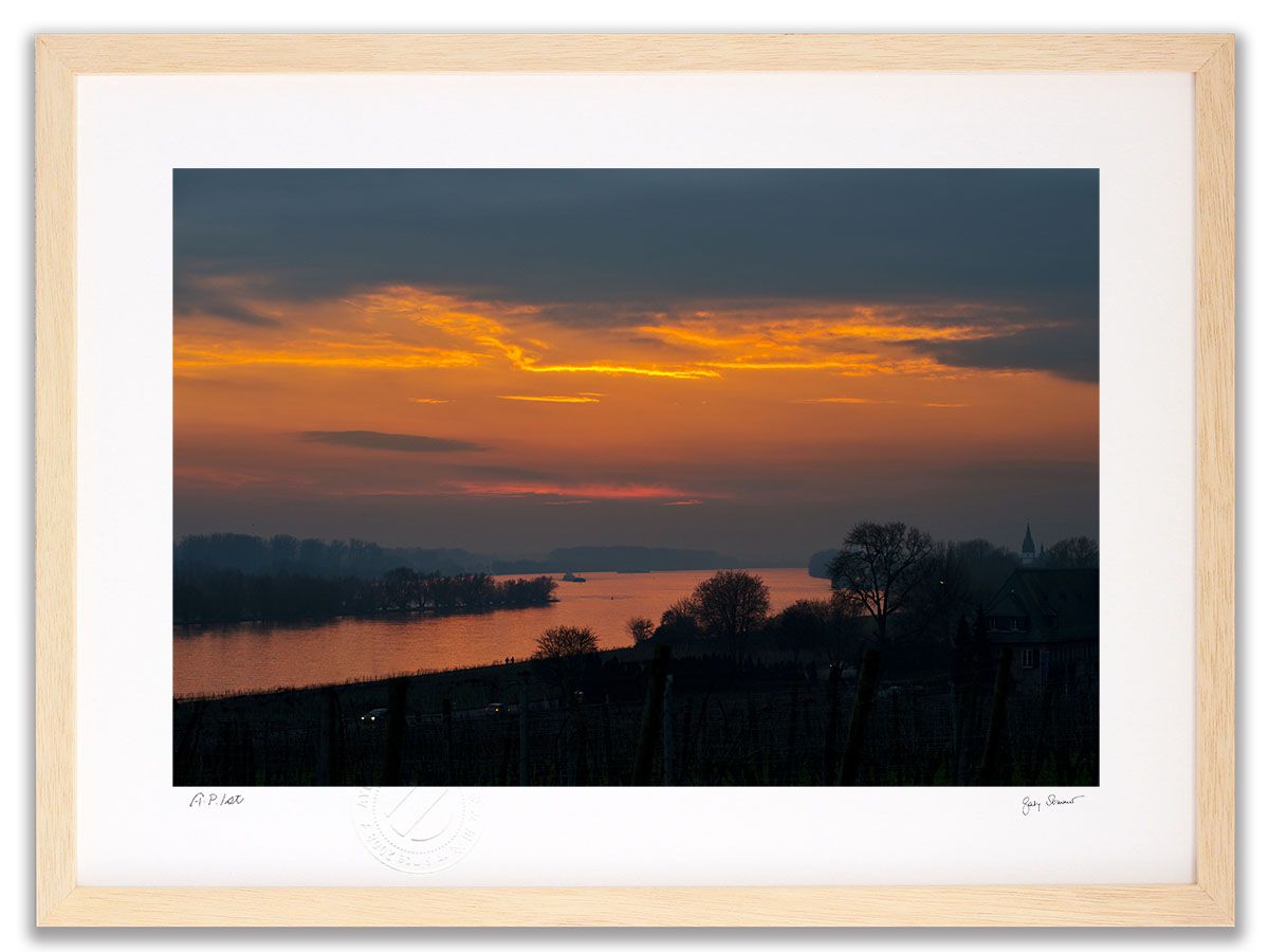 アートフォト 絵画 壁掛け 夕暮れの静けさ3(Evening quiet III 