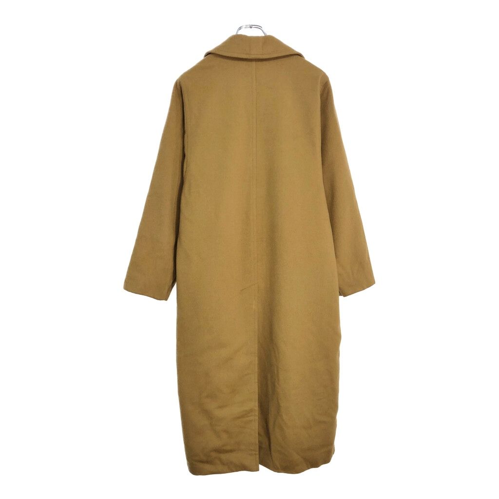 90年代 イングランド製 Burberrys バーバリーズ ガウンコート ブラウン レディース 12 LONG 古着 V5966