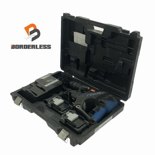 MAX マックス 25.2V 充電式ブラシレスハンマドリル PJ-R266-B2C|40A DB|ドオンブルー バッテリ2個 充電器 ケース 107408