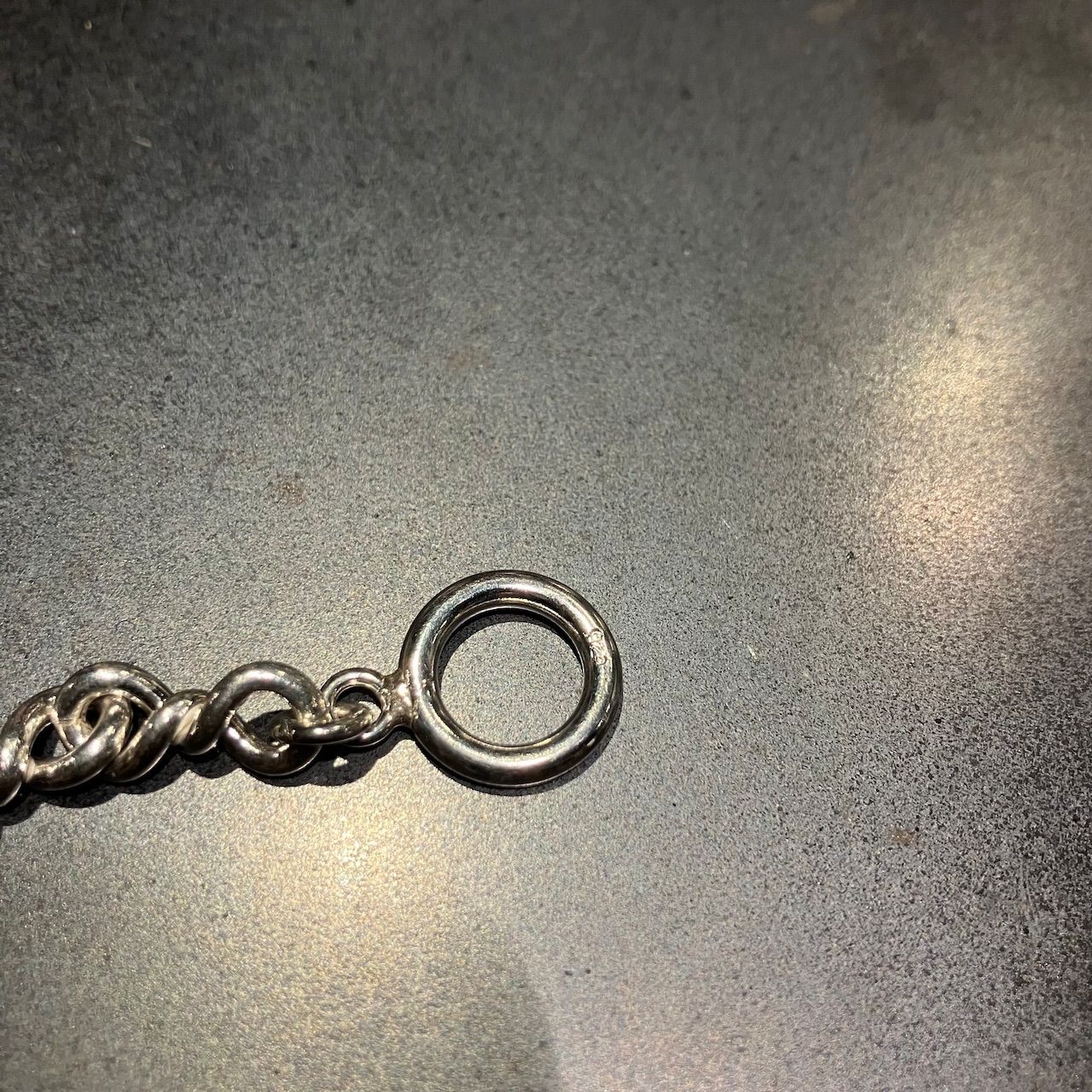 SILVER925 INFINITY DESIGN MANTEL BRACELET/シルバー/ブレスレット