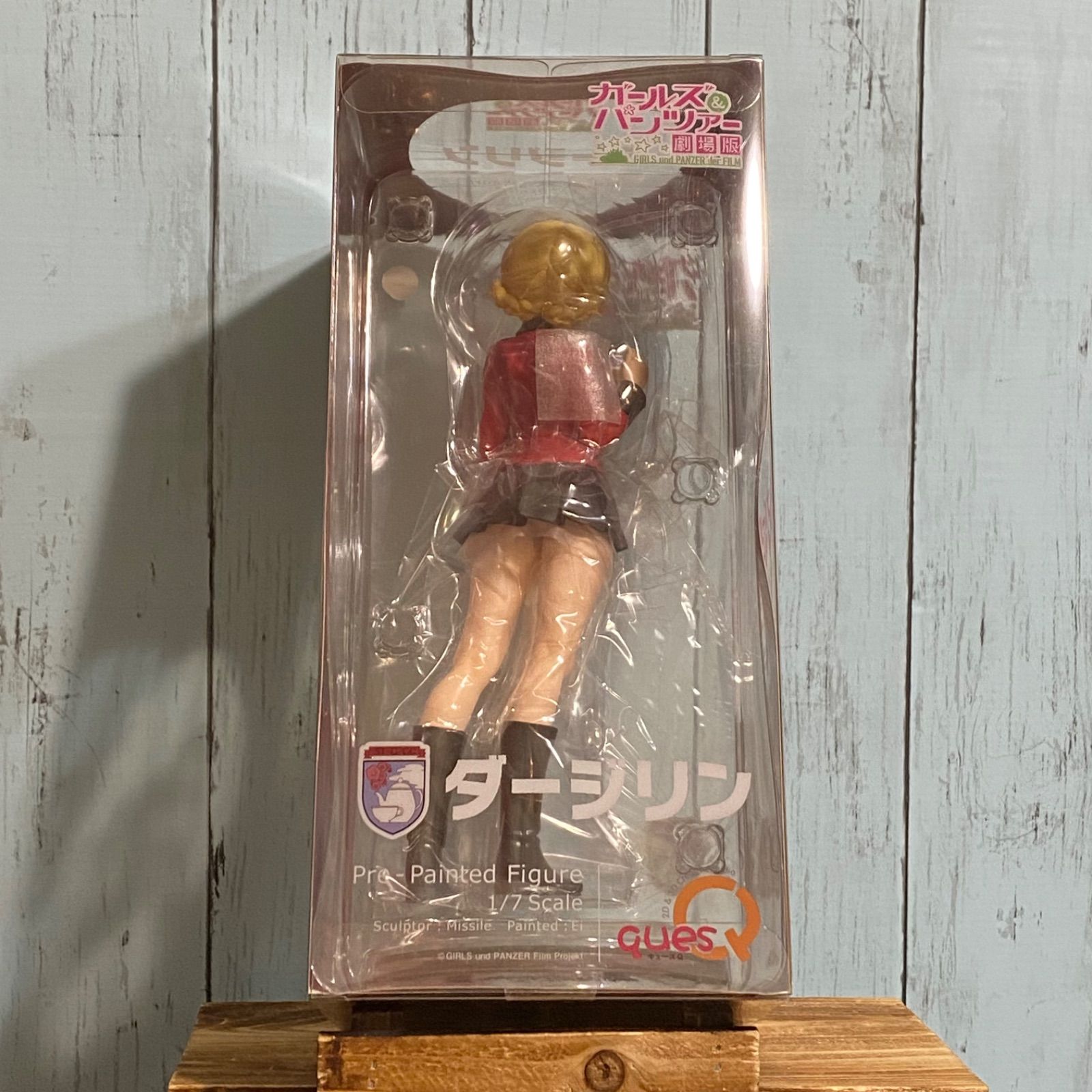 キューズQ ガールズ＆パンツァー 劇場版 ダージリン 1/7 完成品 