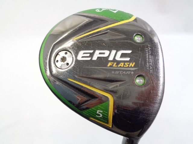 【中古ゴルフクラブ】キャロウェイゴルフ　EPIC　エピック フラッシュ STAR フェアウェイウッド Speeder Evolution for CW EPIC FLASH… 入間□【中古】 フェアウェイウッド キャロウェイ EPIC FLASH STAR