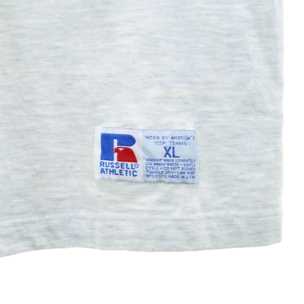 ラッセルアスレチック 90s USA製 オールド 半袖 Tシャツ XL グレー系