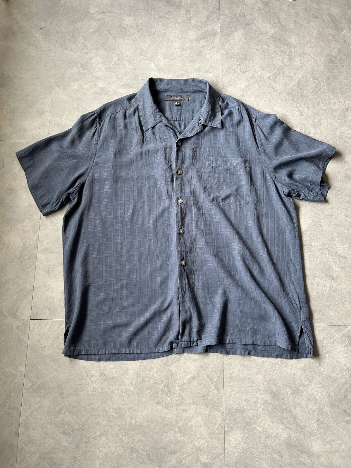 90´s Croft & Barrow S/S オープンカラーシャツ