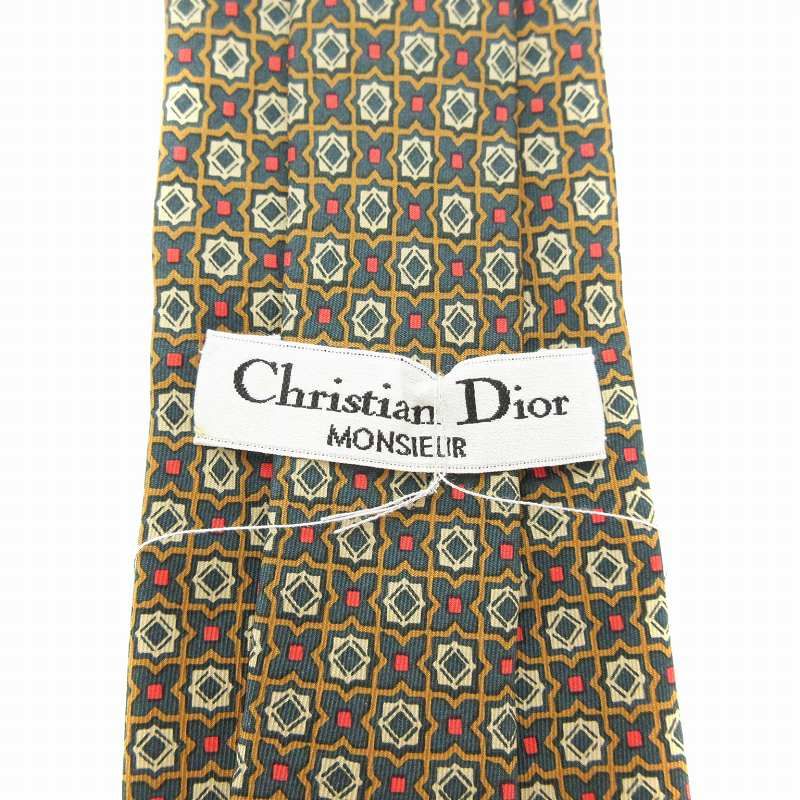 クリスチャンディオール Christian Dior タグ付き ネクタイ レギュラー