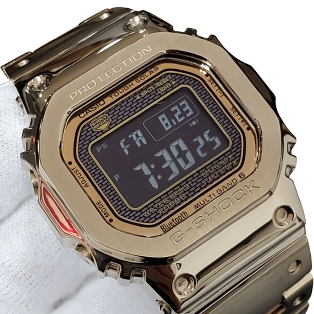 G-SHOCK ジーショック CASIO カシオ 腕時計 GMW-B5000GD-9 ORIGIN フルメタル Bluetooth 電波ソーラー ゴールド デジタル