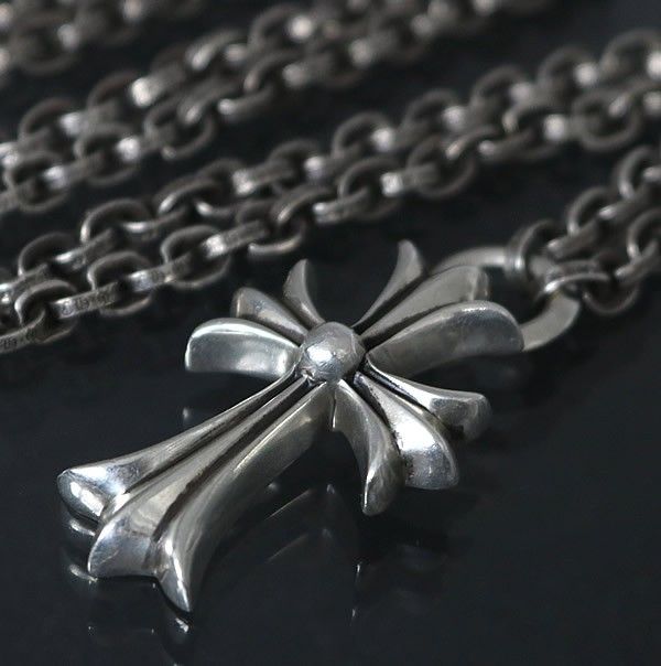 シルバー925 クロムハーツ　ネックレス CHROME HEARTS クロムハーツ DIY新たなモデルネックレス 925