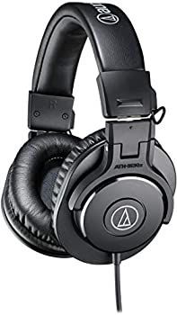 【】「非常に良い」audio-technica プロフェッショナルモニターヘッドホン ブラック レギュラー ATH-M30x