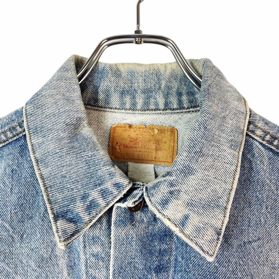 70sUSA製Levisリーバイス70505 0217フォース4thデニムジャケット