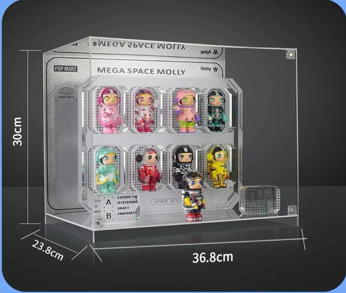 POP MART (ポップマート ) スペース MOLLY (図 なし ケース 出品