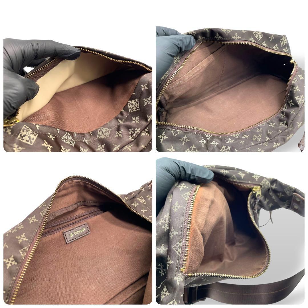 美品 russet ラシット ボディバッグ ショルダーバッグ ナイロン