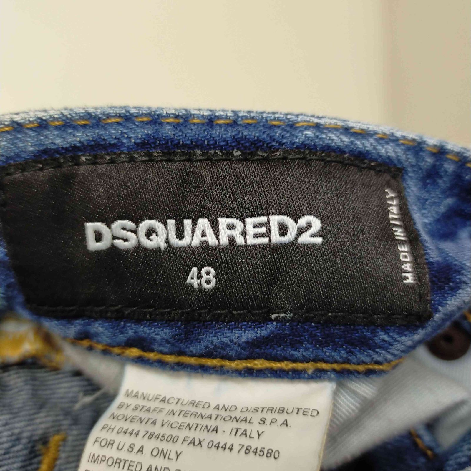 ディースクエアード DSQUARED2 PATCH WASH / CLASSIC KENNY TWIST JEAN 