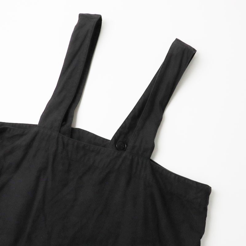 スカート [UpcycleLino]   jumper skirt    black UpcycleLino] jumper skirt black