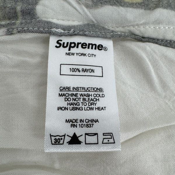 Supreme/シュプリーム【19AW】The Velvet Underground Rayon S/S Shirt