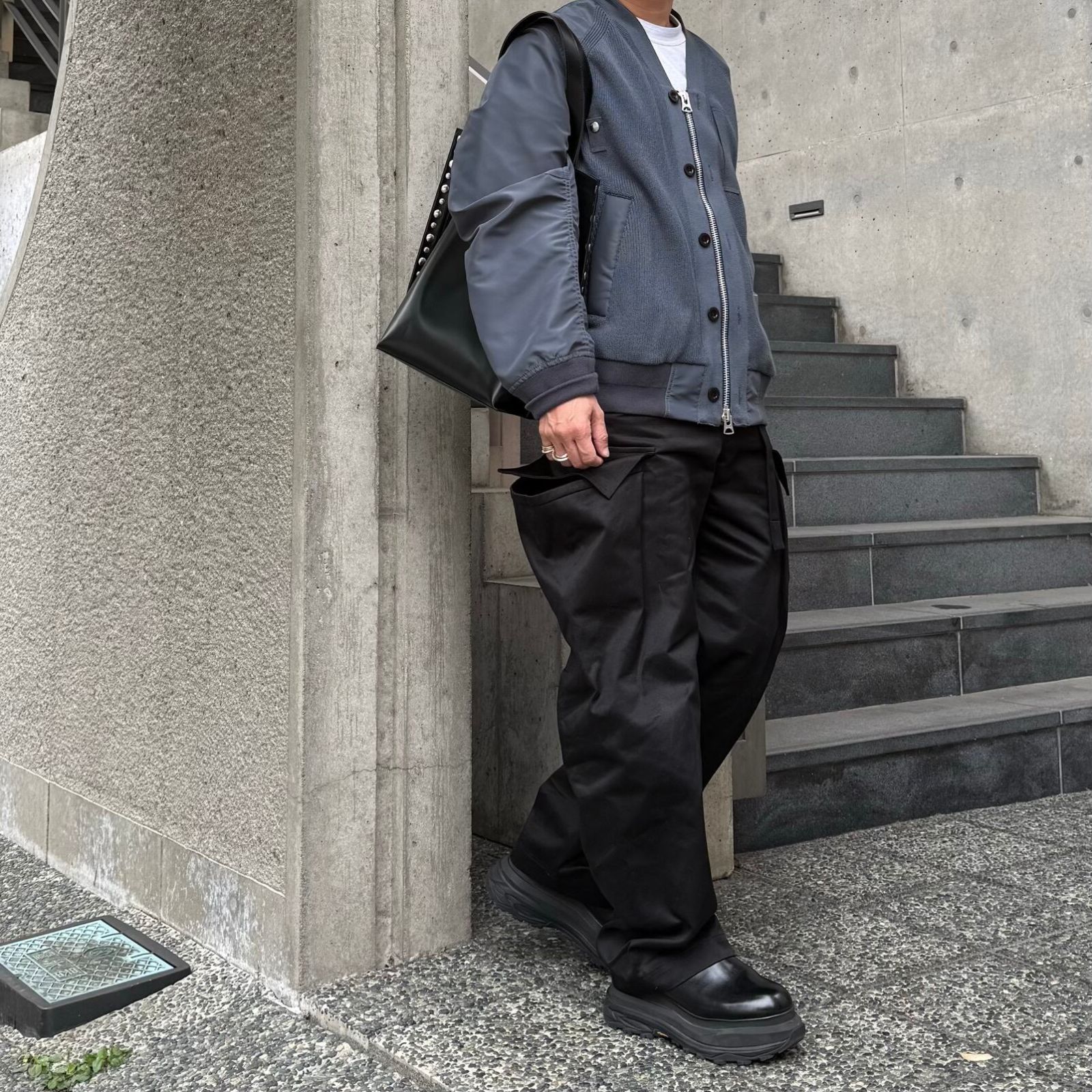 sacai 25SS Docking Cardigan - Mercari