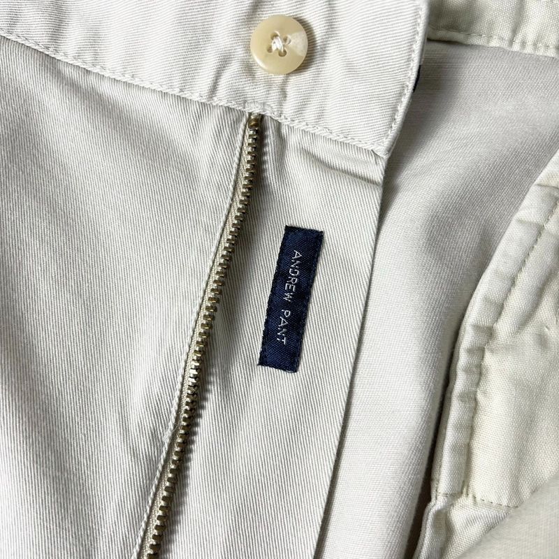 90s POLO RALPH LAUREN 2タック コットン チノ パンツ 36 30 / 90年代