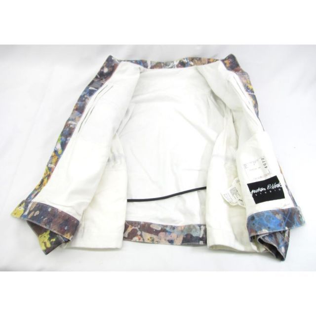 sacai サカイ ×Jackson Pollock デニムジャケット - メルカリ