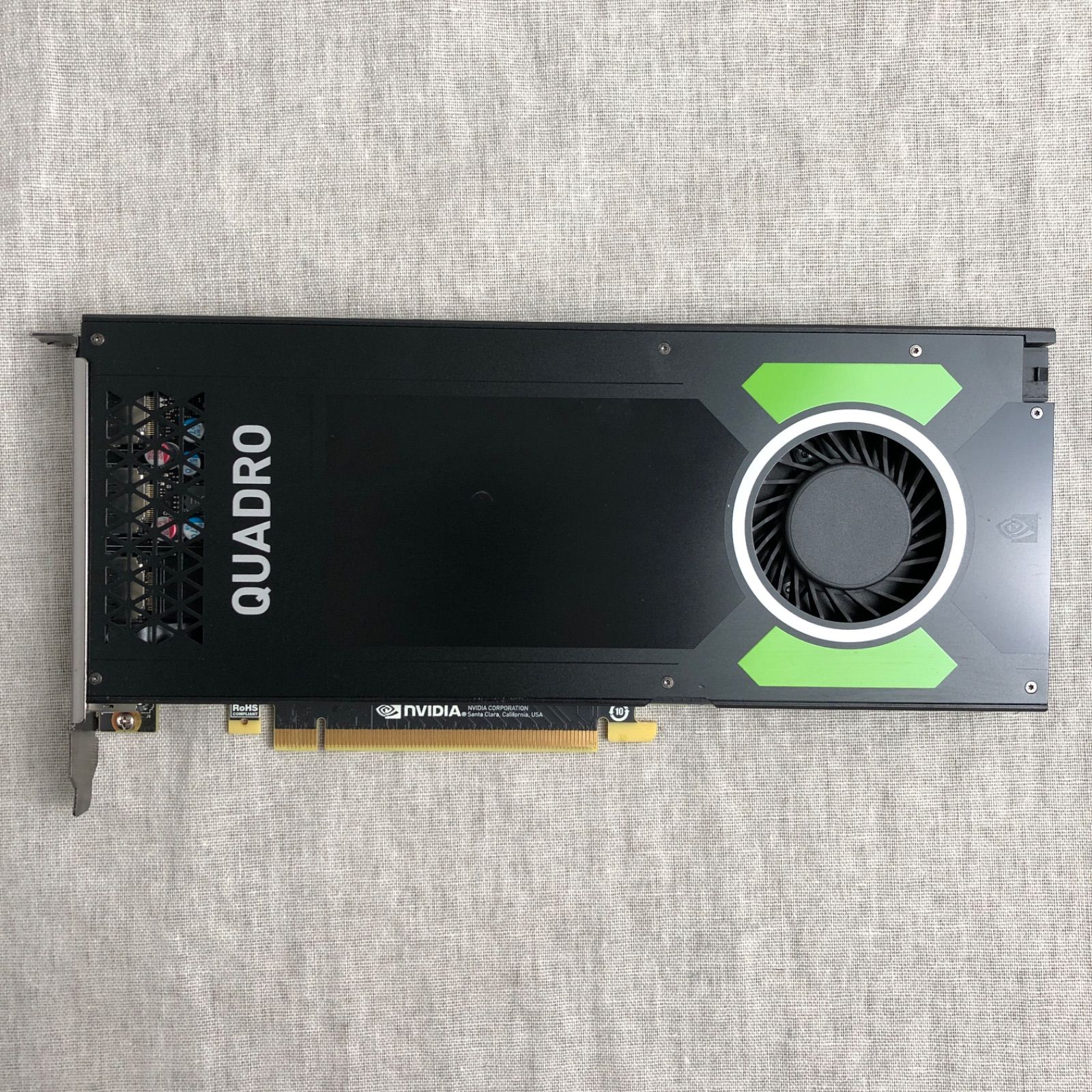 グラフィックボード NVIDIA QUADRO P4000【画面出力確認済】/GPU