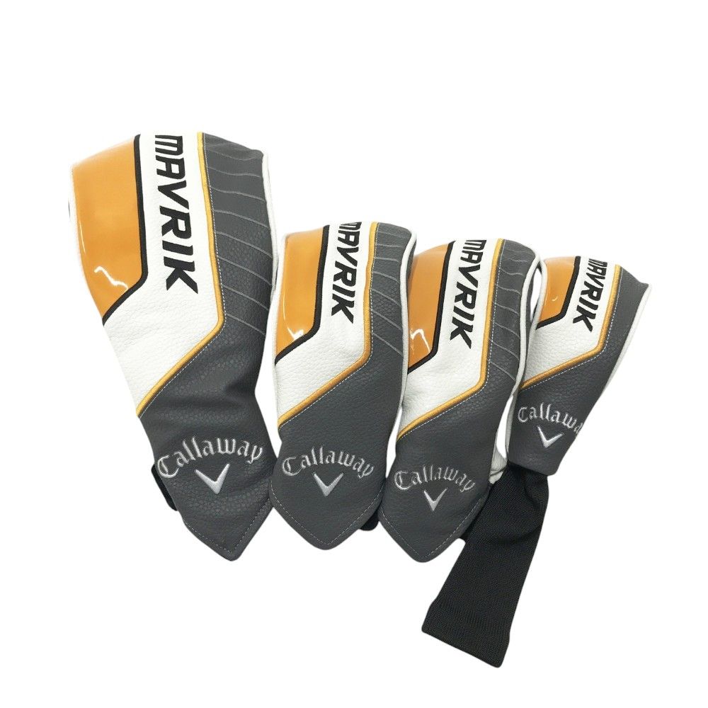 CALLAWAY キャロウェイ MAVRIK ヘッドカバー 4点セット  グレー系 DR×1 FW×2 UT×1 [240101369260] ゴルフウェア ストスト