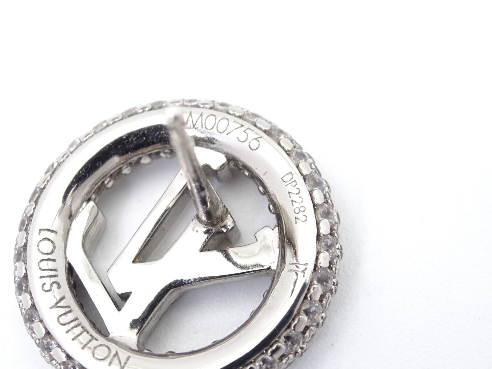 ルイ ヴィトン ピアス ルイーズ バイ ナイト シルバー 片耳 brandbayshop_v0088076400