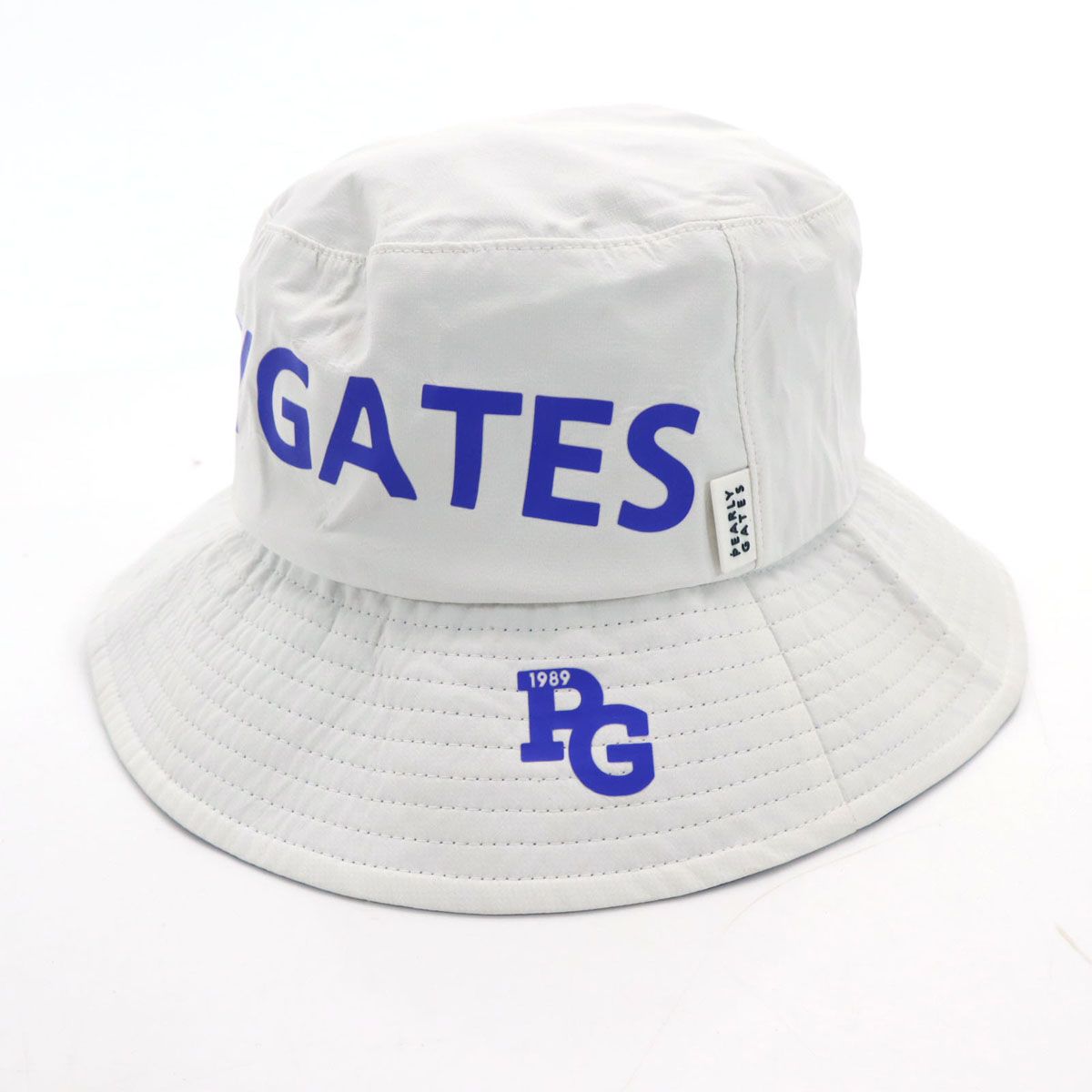 美品 パーリーゲイツ バケットハット フリー PEARLY GATES パーリーゲイツ バケット ハット FREE ホワイト