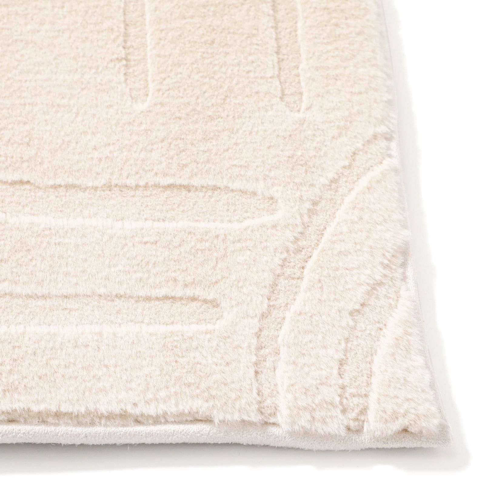 Francfranc フランフラン アレーナ ホットカーペットラグ M 190×140cm アイボリー 床暖房対応 こたつ対応 洗濯可 モデル