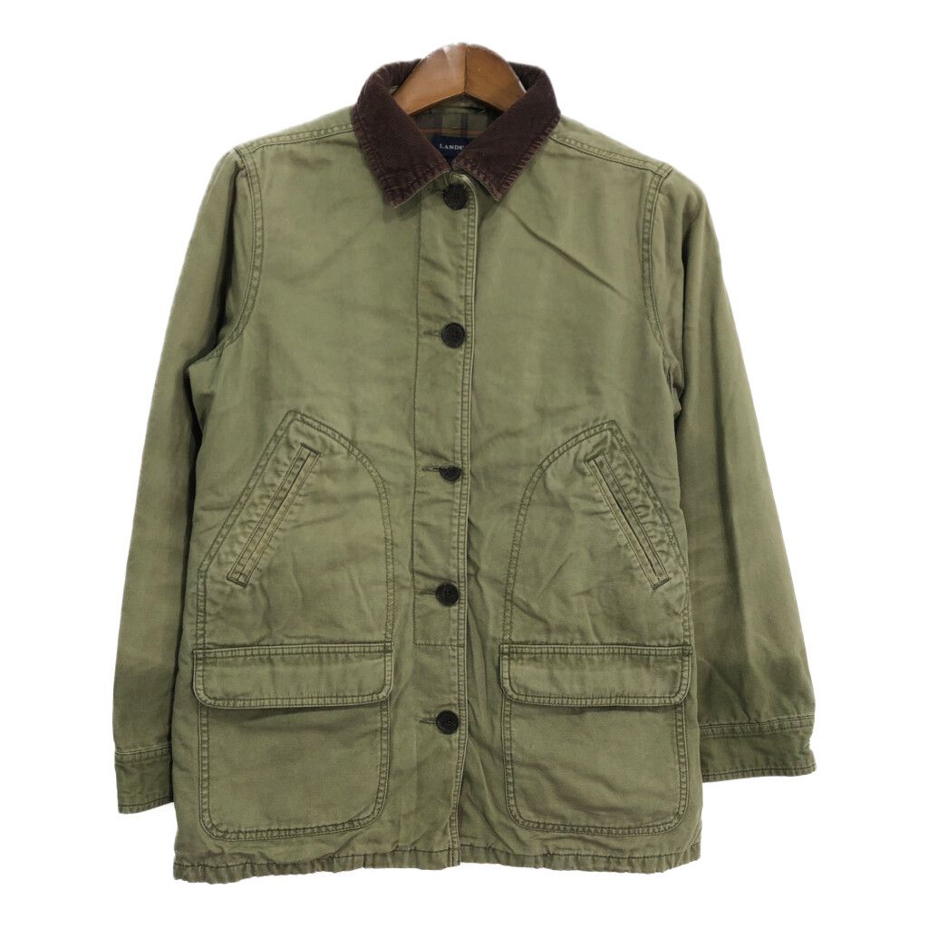LANDS' END ランズエンド ハンティングジャケット カーキ