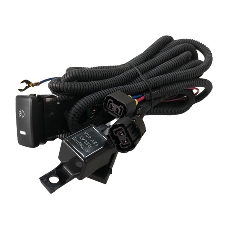 TRISTAR'S [ハイエース レジアスエース 200系 3型後期/4型/5型/6型] フォグランプ ハーネス スイッチ配線KIT (PSX26W) 1