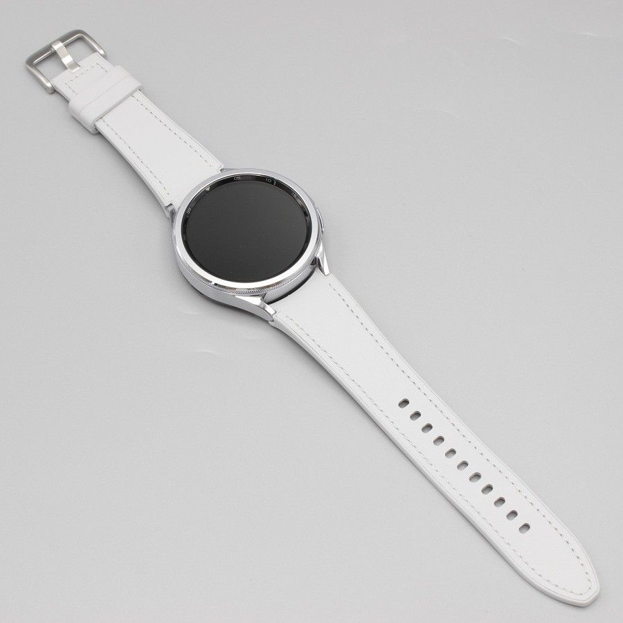 【美品】SAMSUNG Galaxy Watch6 Classic 47mm SM-R960NZSAXJP シルバー スマートウォッチ サムスン ギャラクシーウォッチ クラシック 本体