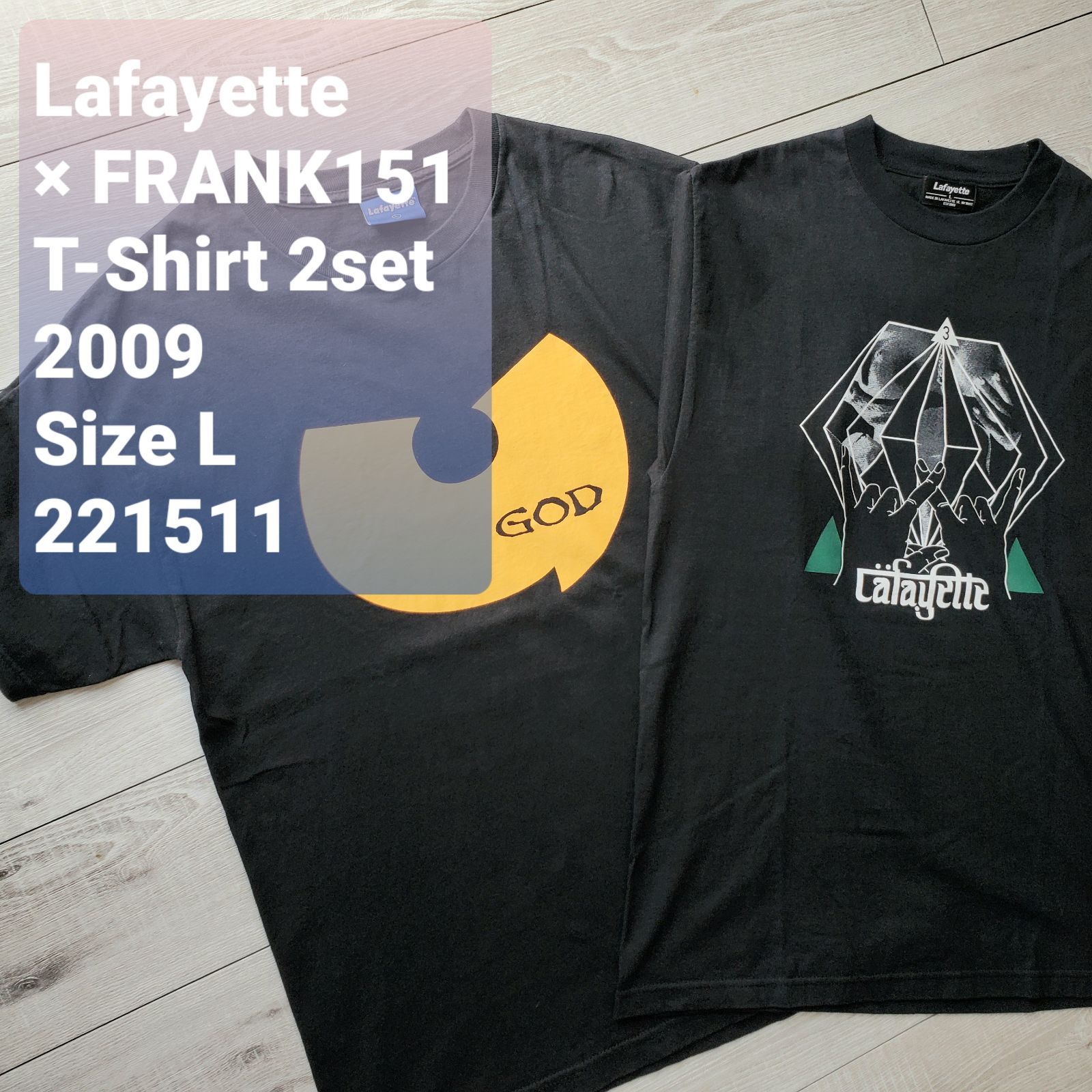 Lafayette×FRANK151×U-GOD ラファイエット□良品 激レア 09年 Wu-Tang