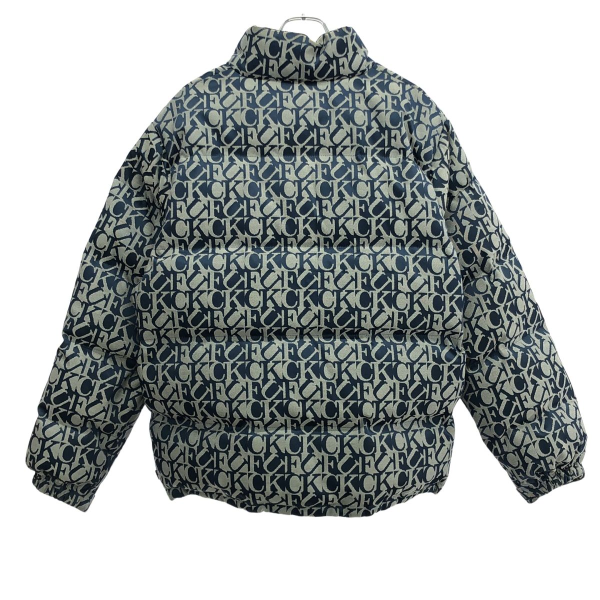 Supreme シュプリーム 17AW Fuck Jacquard Puffy Jacket ダウン