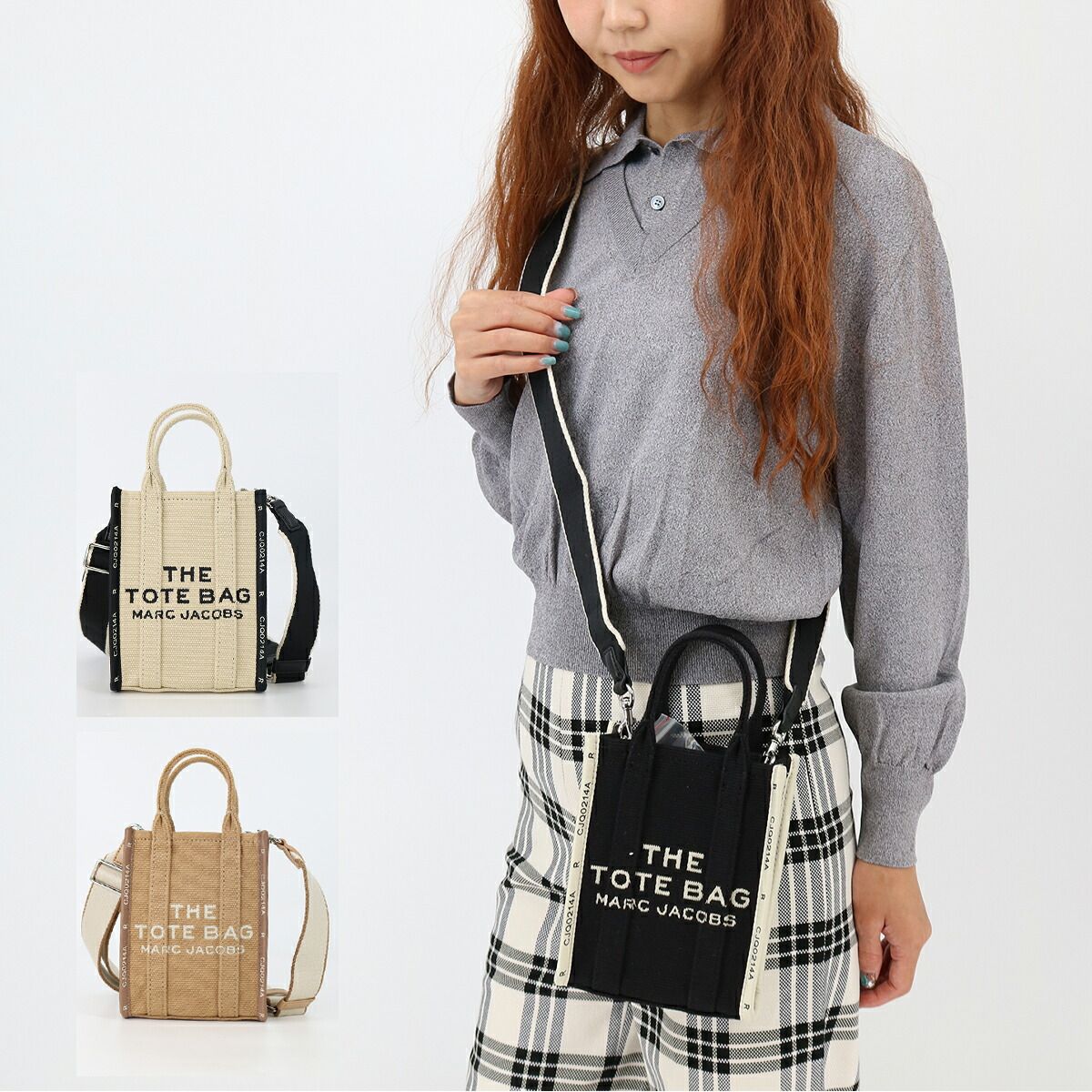 □ MARC JACOBS マークジェイコブス 2R3HCR027H01 HE JACQUARD MINI 