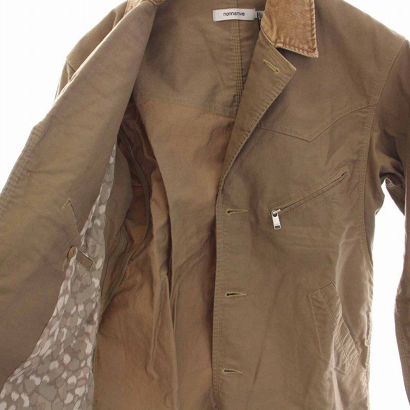 ノンネイティブ nonnative 20SS RANCHER COAT COTTON COMPACT CORD