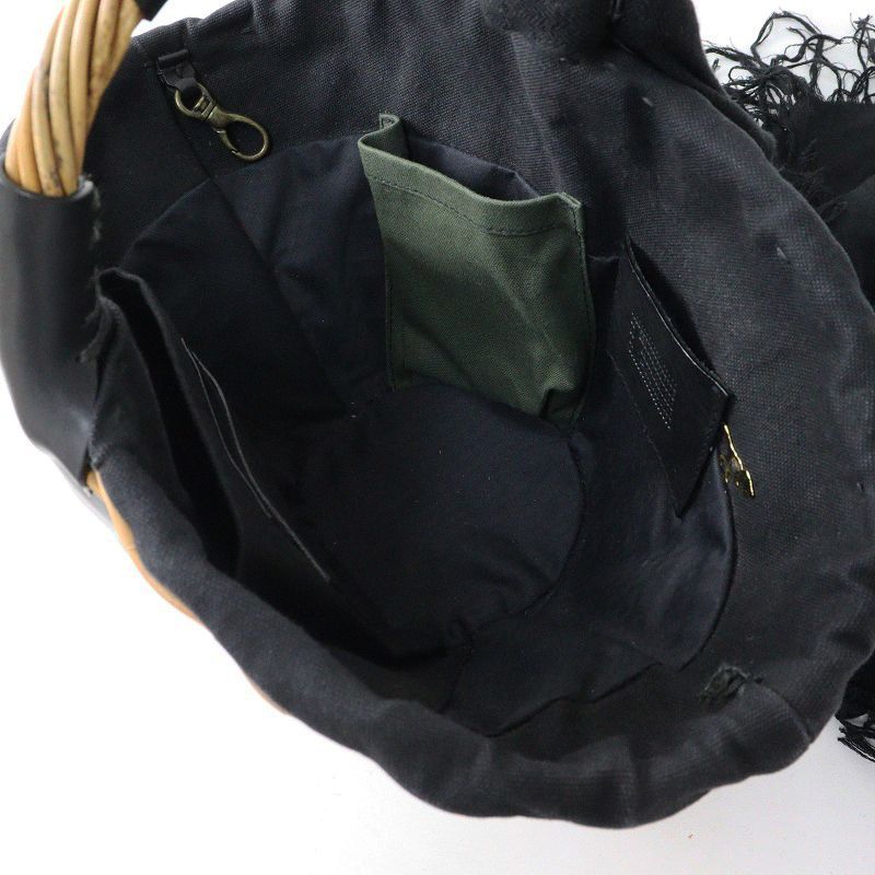 美品 2021AW エバゴス ebagos 1本手 オイルショルダー/ブラック