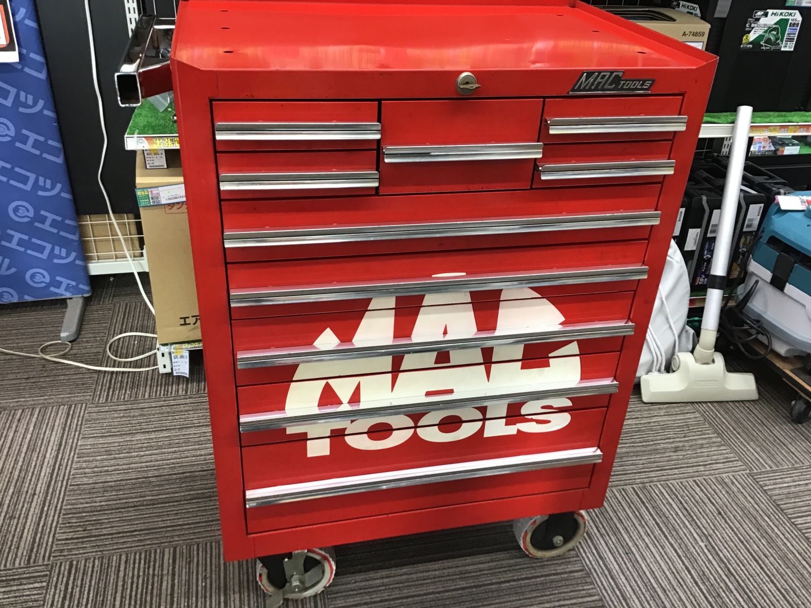 店頭引き取りのみ/領収書発行可】○MACTOOLS/マックツール ロールキャビネット MB5200J [ITKV8Y55XCK4][エコツール笠寺店]  - メルカリ