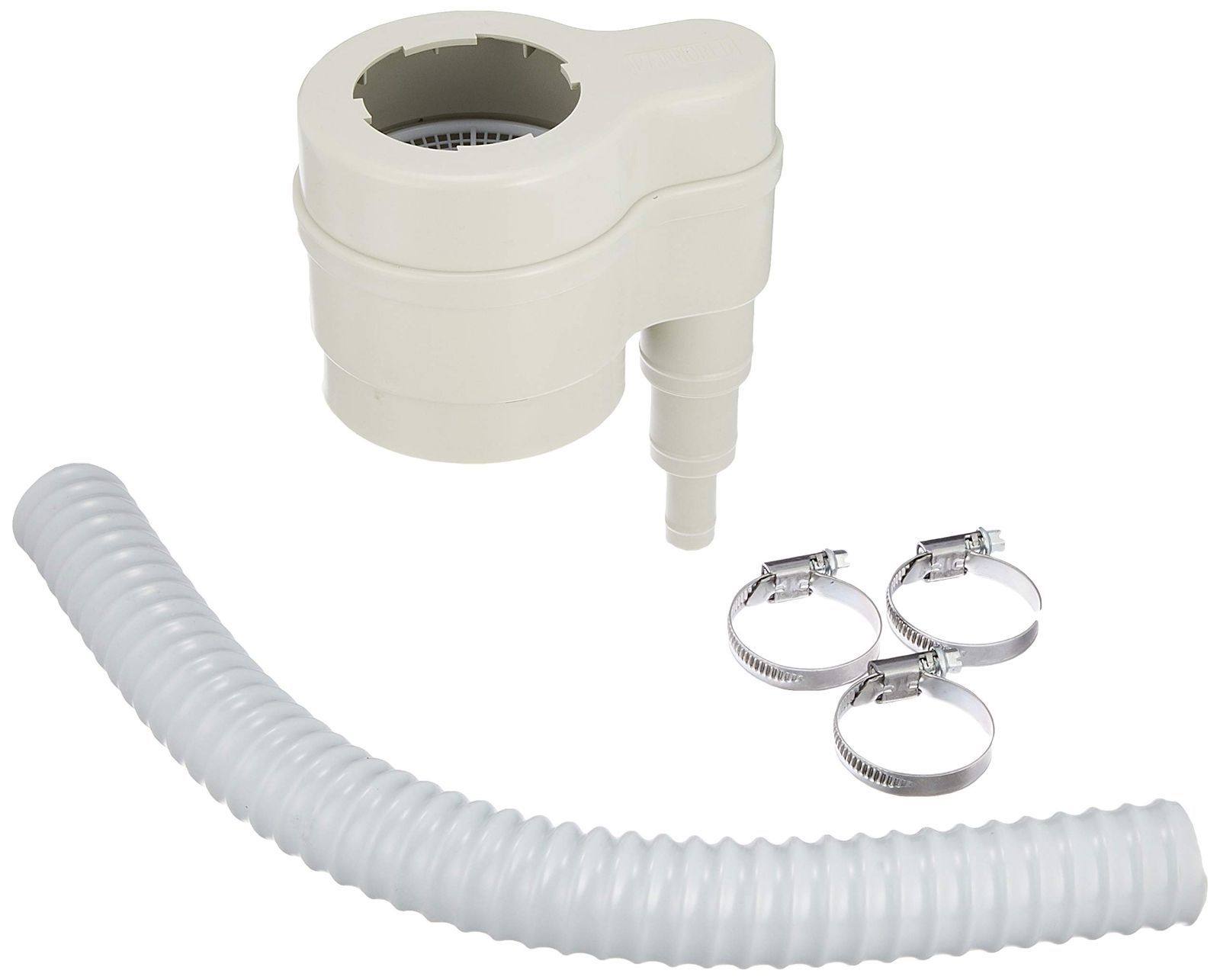 SANEI 雨水取水器セット ホース付き EC2012-2S-H グレー