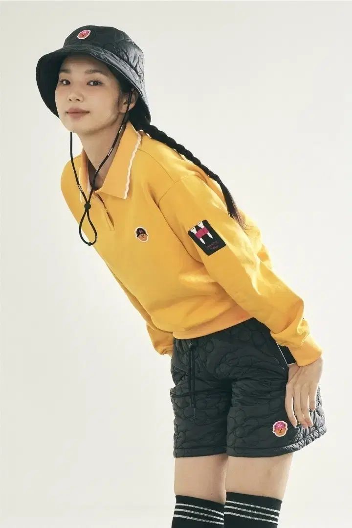 ゴルフ ゴールデンベア イェロー 長袖Tシャツ スウェットシャツ