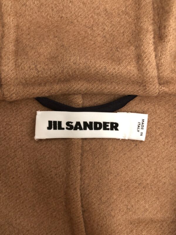 JIL SANDER ジルサンダー 16AW ウールフーデットコート ネイビー 34  
